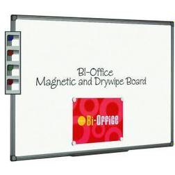Bi-Office Magnetic Whiteboard 1800x1200mm Aluminium Finish