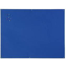 Bi-Office Blue Felt Noticeboard Unframed 1200x900mm 45536BS