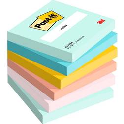 3M Post-it Notes Beachside 76mm x 76mm Pk6