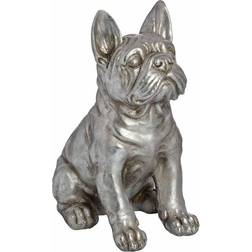 Hill Interiors Antique Silver French Bull Dog
