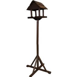 Kingfisher Wood Wooden Garden Bird Feeder Feeding