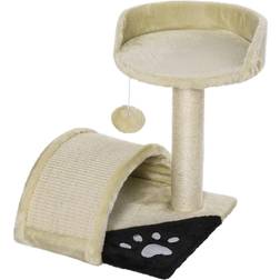 Pawhut Cat Tree Kitten Scratching Scratcher Cosy Rest