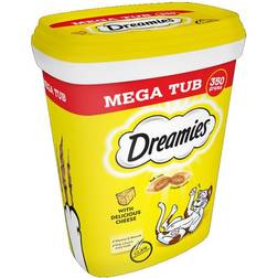 Dreamies Cat Treats with Salmon 350g MegaTub