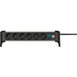 Brennenstuhl 1391040600 Power strip switch) Silver-black PG connector 1 pc(s)