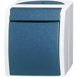 Busch-Jaeger 2601/7 W-53 Wet room switch product range Cross-switch Ocean (surface-mount) Blue, Green