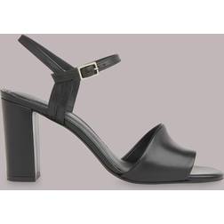 Whistles Lilley Leather Block Heel Sandals