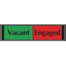 Stewart Superior Sliding Sign Vacant/Engaged Self Adhesive Self-adhesive Decoration