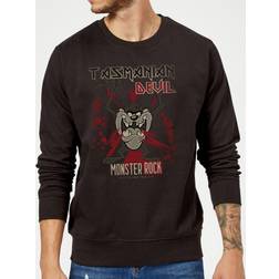 Looney Tunes Tasmanian Devil Monster Rock Sweatshirt