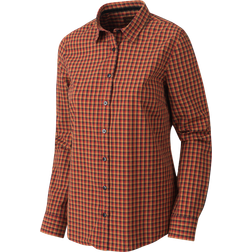 Härkila Selja Lady L/S skjorta Red/Black check