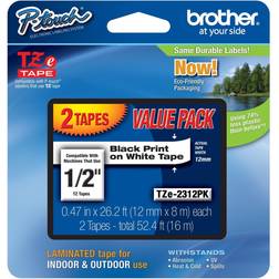 Brother TZE2312PK 12mm