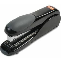 Max Flat-Clinch Standard Stapler, 30-Sheet Capacity, Black