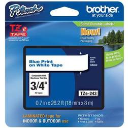 Brother TZe243 Parts Blue