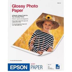 Epson Inkjet Glossy Photo Paper (11x17" 20 Sheets