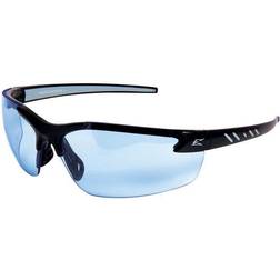 Edge Eyewear Zorge G2 Safety with Black and Light Blue Lens