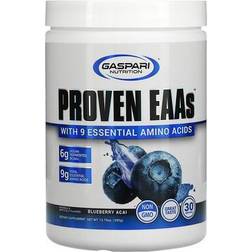 Gaspari Nutrition Proven EAAs with 9 Essential Amino Acids Blueberry Acai 13.75 oz (390 g)