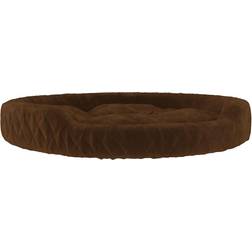 vidaXL Dog Bed Brown 70x55x23 Plush