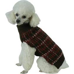 Petlife Vintage Symphony Static Fashion Knitted Dog Sweater, One