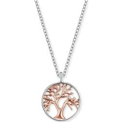 Engelsrufer Angel Whisperer Two Tone Tree Of Life Necklace ERN-LILTREE-BICOR