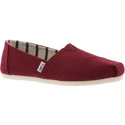 Toms Women's Alpargata Slip-Ons in Cherry