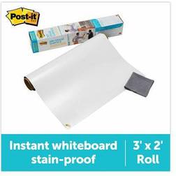 Post-itÂ Dry Erase Surface, 2' x 3' (DEF3x2) White