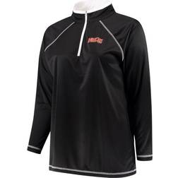 Majestic Arizona Diamondbacks Plus Size Quarter Zip Pullover Jacket W