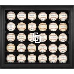 Fanatics San Diego Padres Logo Black Framed 30-Ball Display Case