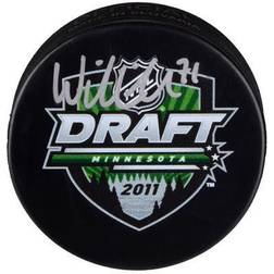 Fanatics Vegas Golden Knights William Karlsson Autographed 2011 NHL Draft Hockey Puck