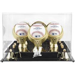 Fanatics Milwaukee Brewers Golden Classic Three Baseball Logo Display Case