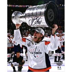 Fanatics Washington Capitals T.J. Oshie Stanley Cup Champions Autographed Raising Cup Photograph 2018