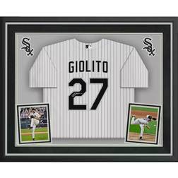 Fanatics Chicago White Sox Lucas Giolito Deluxe Framed Autographed White Nike Replica Jersey