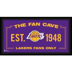 Fanatics Los Angeles Lakers Fan Cave Collage Framed