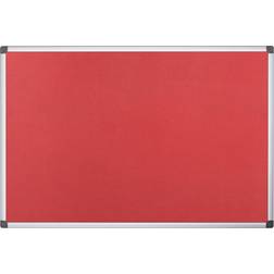 Bi-Office 900x600mm Red Felt Board