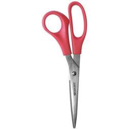 Westcott All Purpose Value Scissors, 8"L Pointed, Red