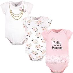 Little Treasure 3-Pack Pretty Princess Bodysuits