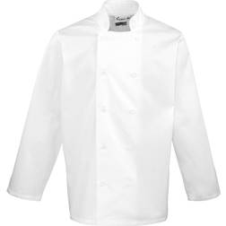 Premier Unisex Chefs Jacket (White)