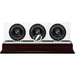 Fanatics Tampa Bay Lightning Three Hockey Puck Logo Display Case