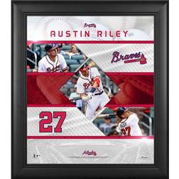 Fanatics Atlanta Braves Austin Riley Stitched Stars Collage Photo Frame