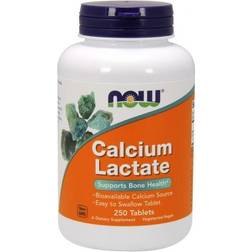 Now Foods Calcium Lactate 250 tablets