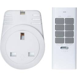 Maplin N81KA ORB RF Remote Controlled Mains Plug Socket with 1 Remote Versi