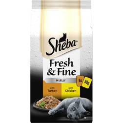 Sheba Fresh & Fine Mixed In Jelly 6