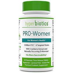 Hyperbiotics PRO-Women 5 billion CFU 30 Time Release Tablets