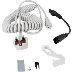 Ergotron Coiled Extension Cord Accessory Kit strømkabelpakke 2.4 m