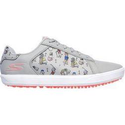 Skechers Women's Go Golf Drive Dogs At Play Spikeless Golf Shoes