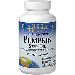 Planetary Herbals Full Spectrum Pumpkin Seed Oil 1000 mg 45 Softgels