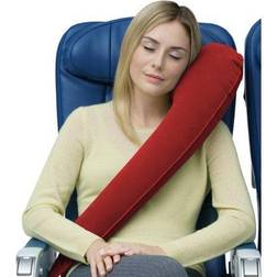 Travelrest Ultimate Inflatable Travel Pillow In Red Red Travel Pillow Neck Pillow Red