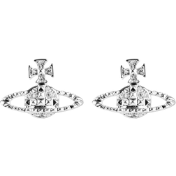 Vivienne Westwood Mayfair Bas Relief Earrings - Silver/Transparent