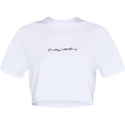 PrettyLittleThing Cotton Oversized T-shirt - White