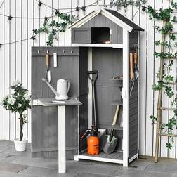 OutSunny Garden Storage Shed Green
