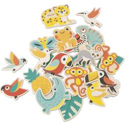 Janod Tropical Magnets Set of 24