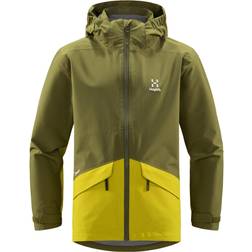 Haglöfs Junior Mila Jacket - Olive Green/Aurora